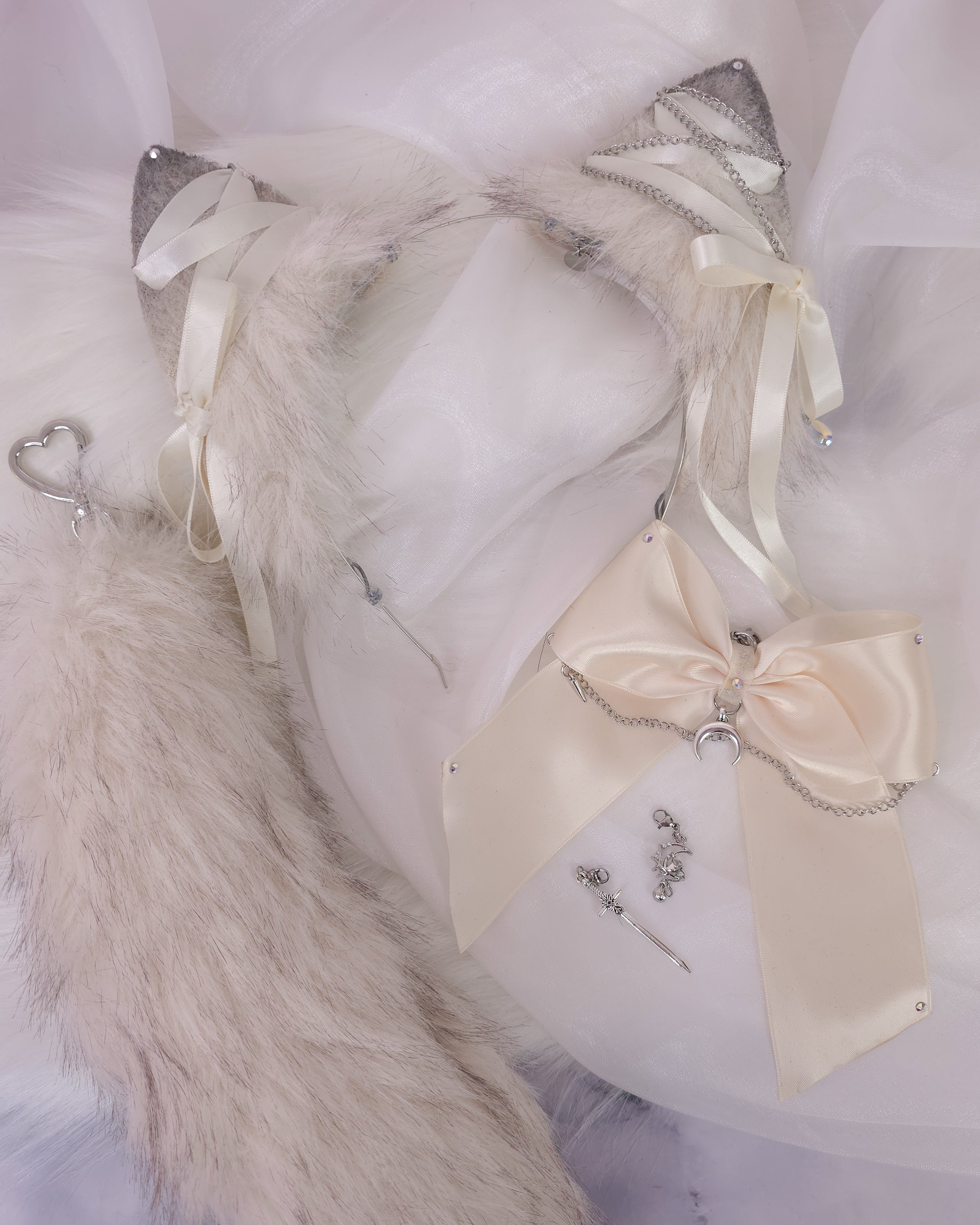 Corset Ash Kitsune Set