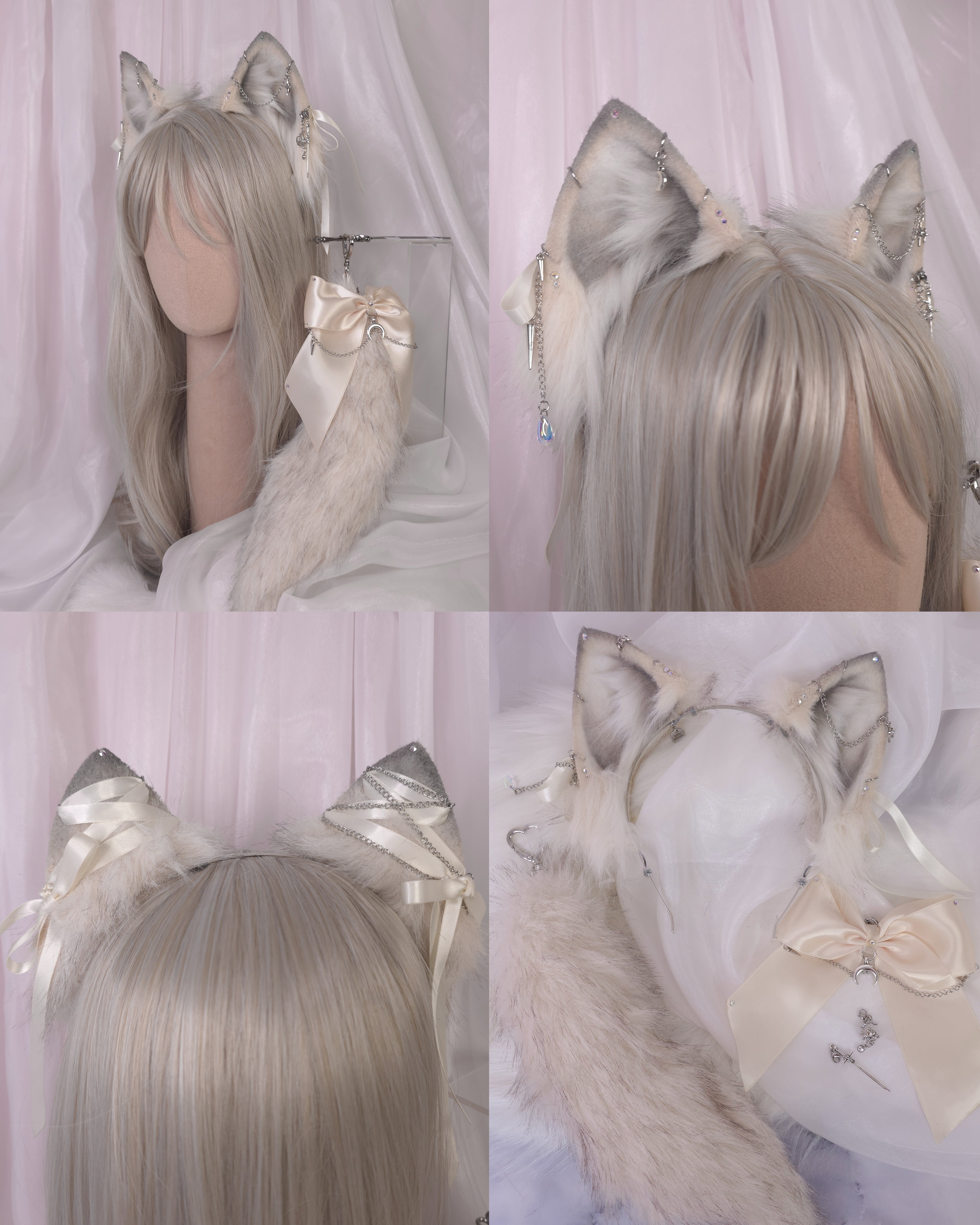 Corset Ash Kitsune Set