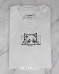 Neko Tee - White / Black