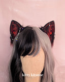 Dark Eternal Rose Kitty Ears