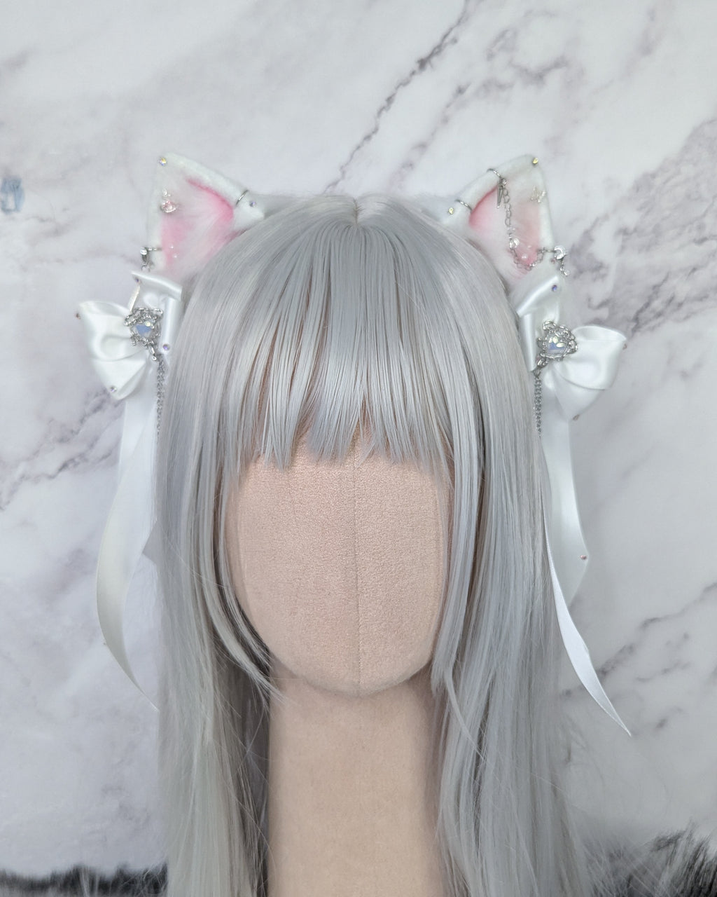 Shiro Sparkle Ears & Bows Set (Preorder)