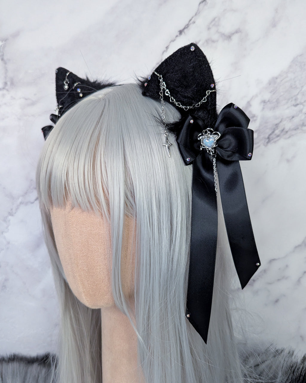 Kuro Sparkle Ears & Bows Set (Preorder)