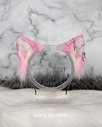 Pink Dreamy Chrome Kitty