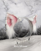White Dreamy Chrome Kitty