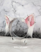 White Dreamy Chrome Kitty
