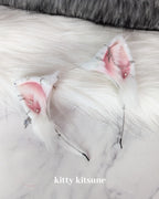 White Dreamy Chrome Kitty