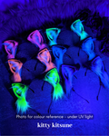 Custom Dark Luna Drip Neon (UV) Ears (MTO)