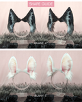 White & Pink(UV) Ears (MTO)