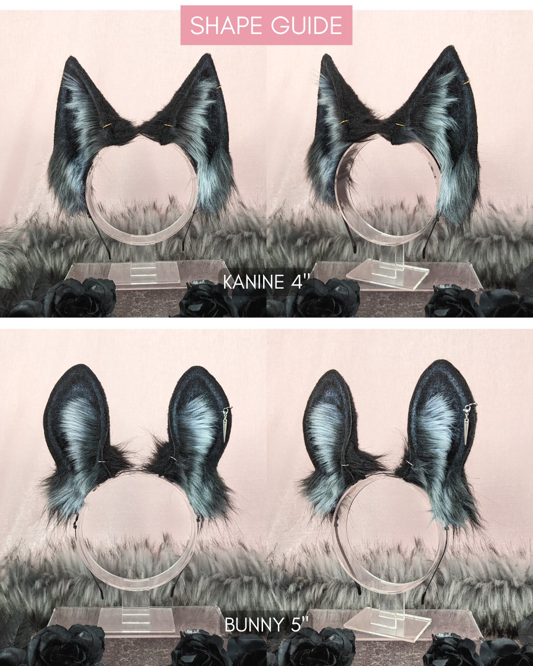 Kuro Sparkle Ears (Preorder)