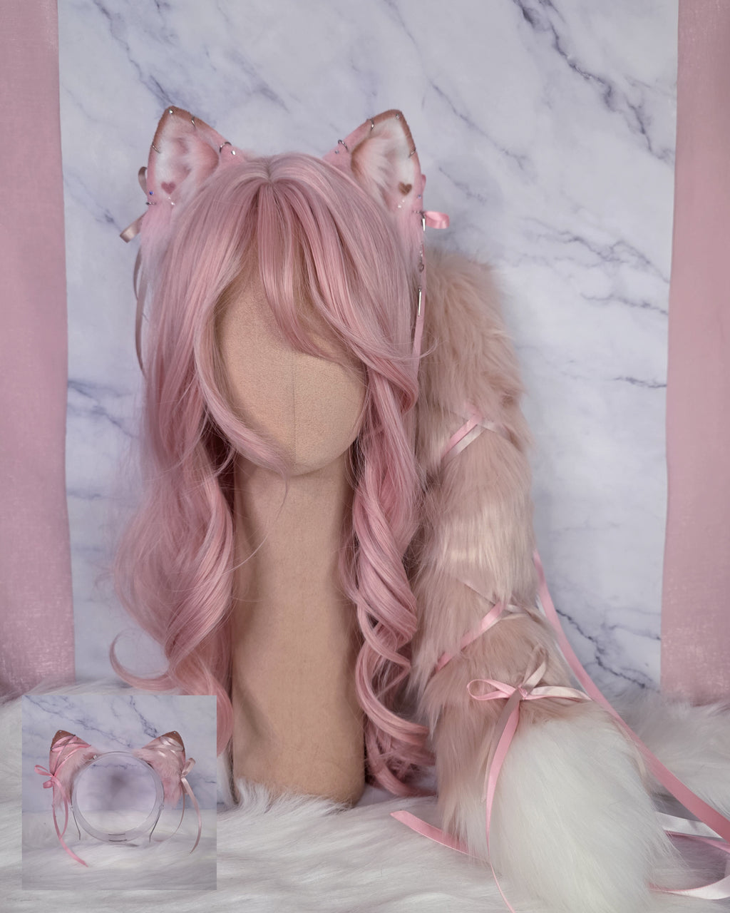 Neapolitan Corset Kitty Set