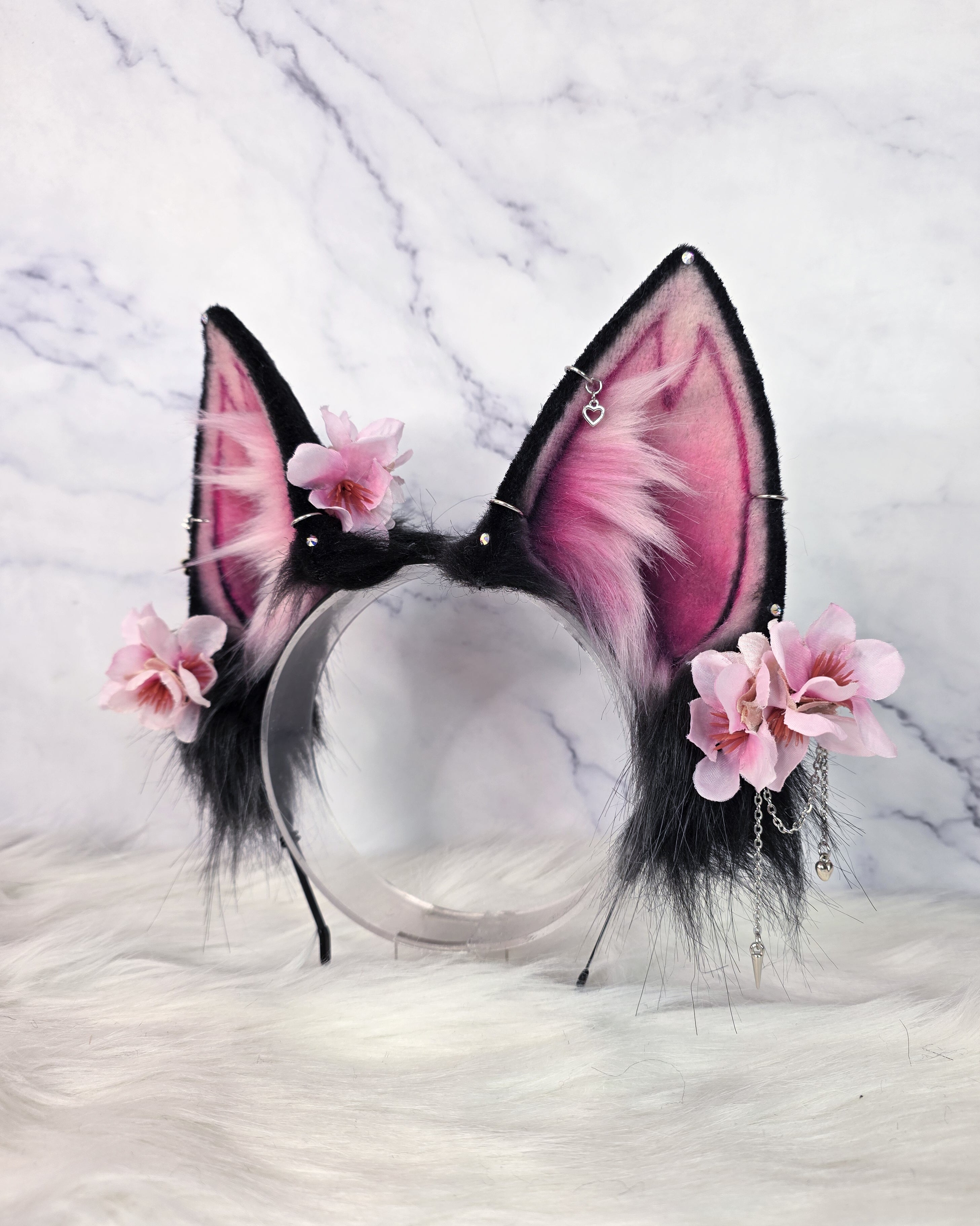 Black Sakura Ears (Preorder)