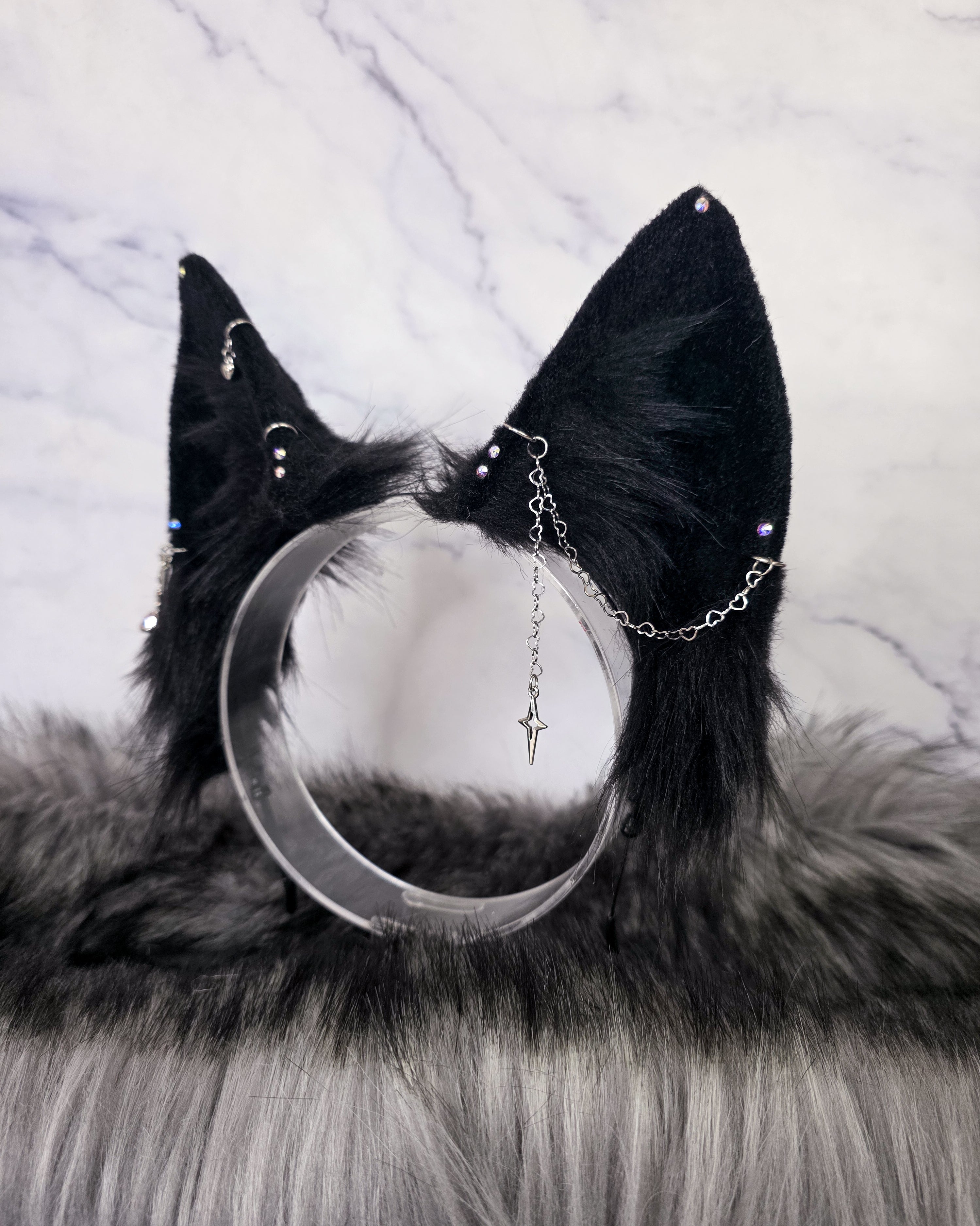 Kuro Sparkle Ears (Preorder)
