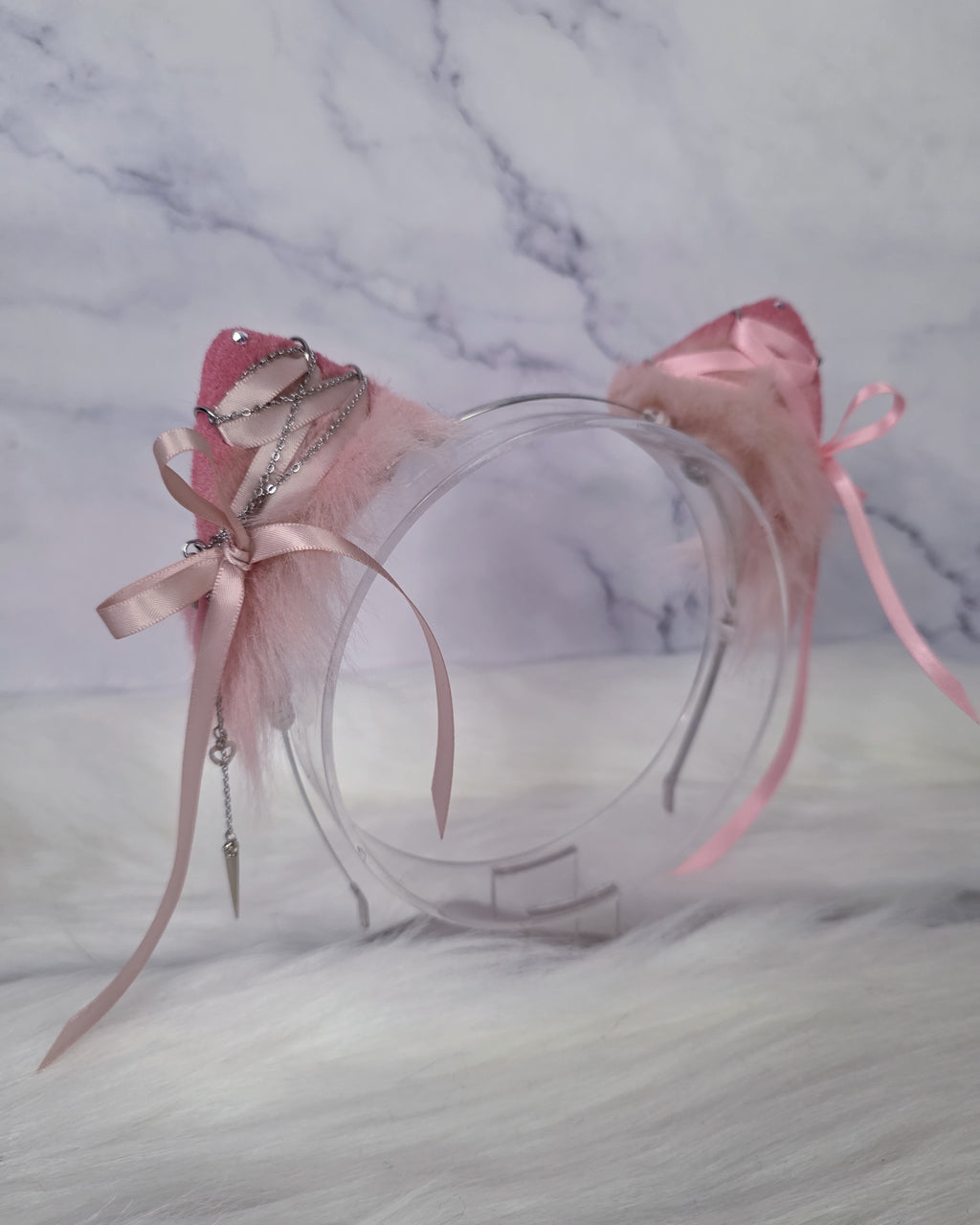 Peach Blush Corset Kitten