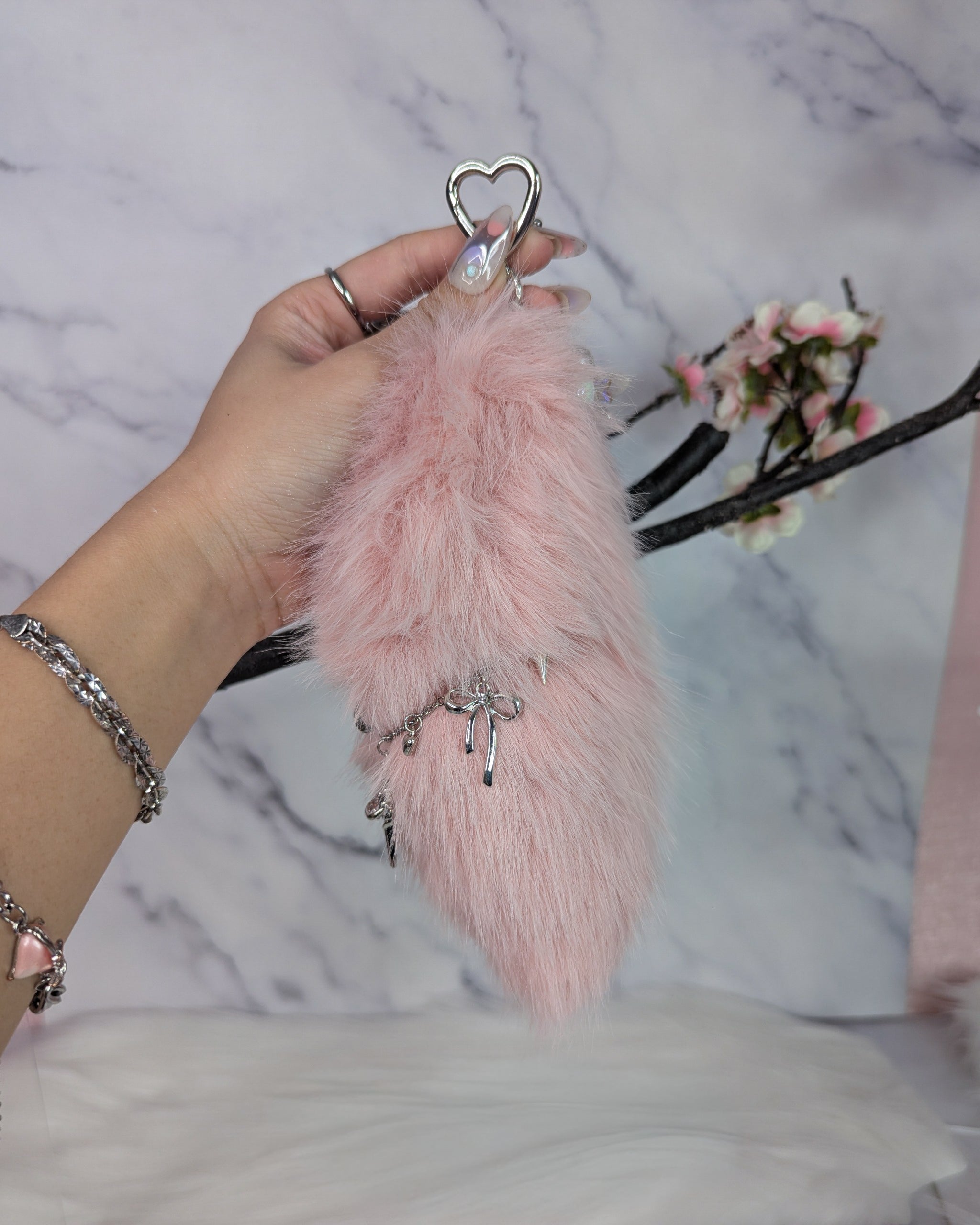 Kiki Sakura Keychain Tail (Preorder)