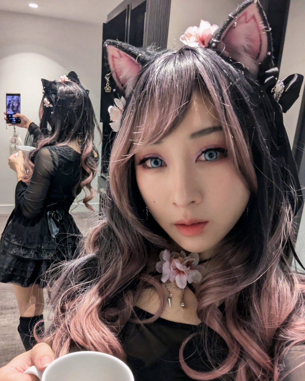 Black Sakura Ears (Preorder)
