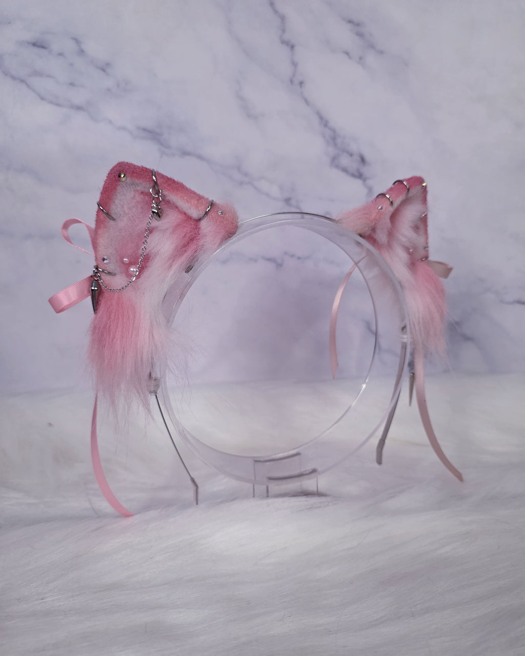 Peach Blush Corset Kitten