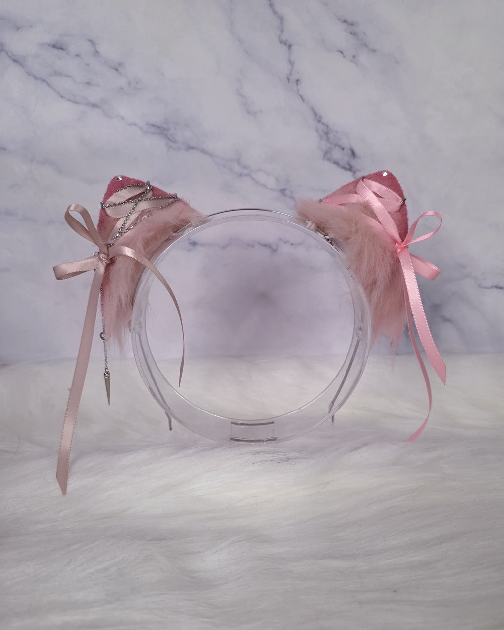 Peach Blush Corset Kitten