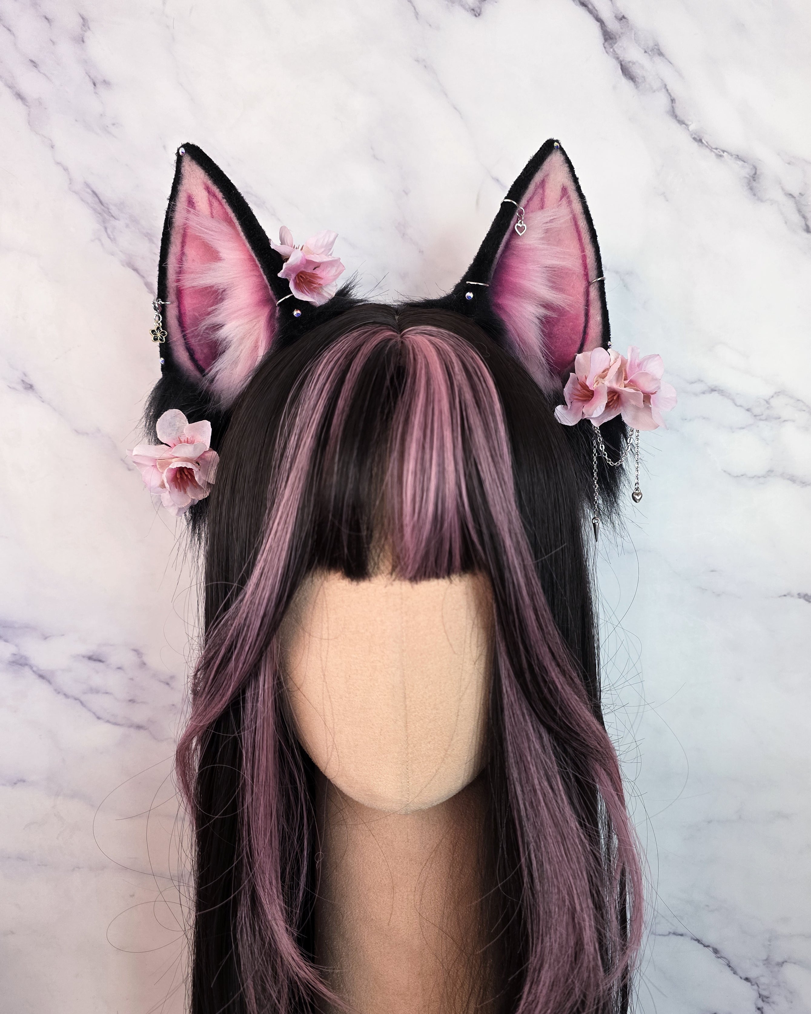 Black Sakura Ears (Preorder)