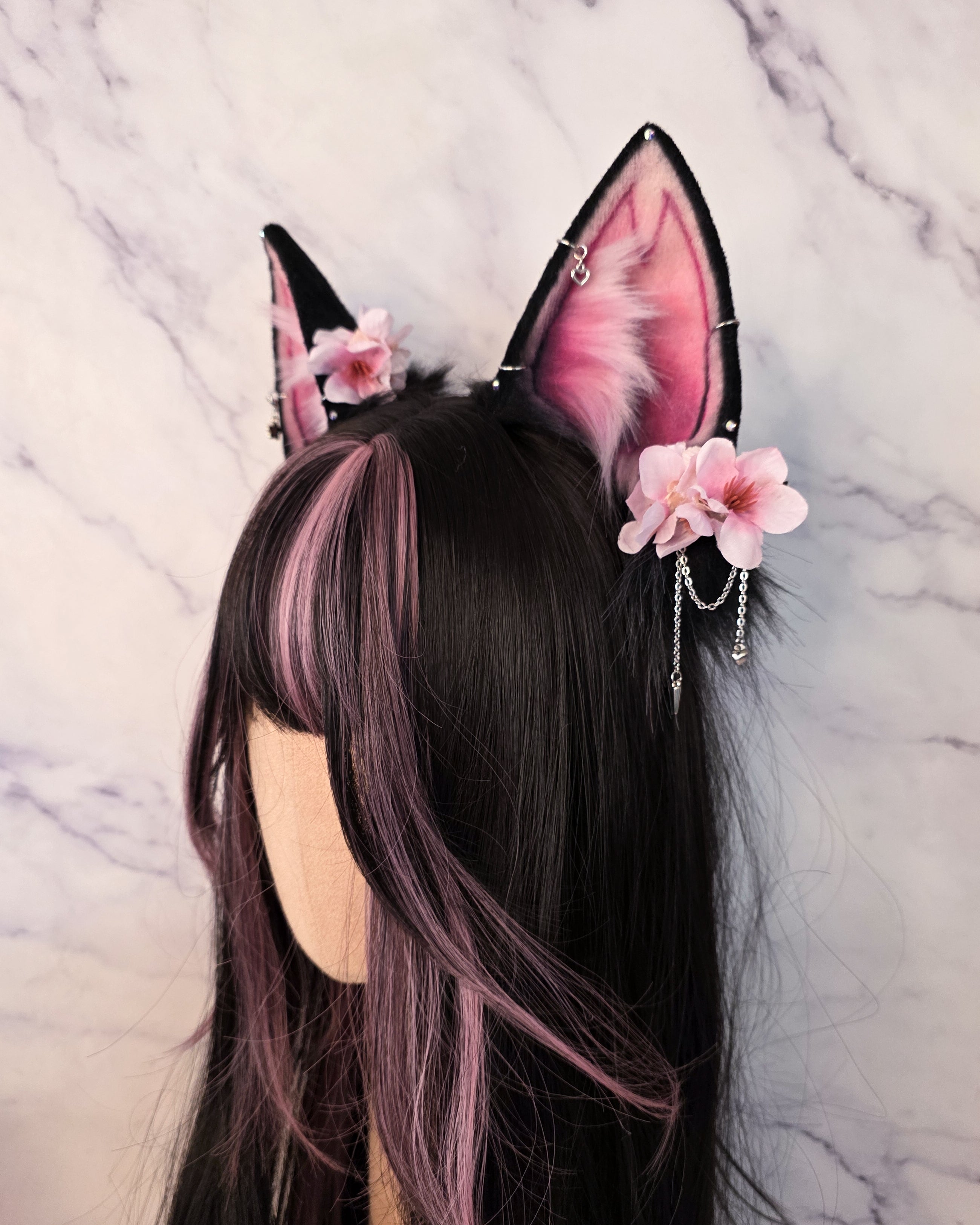 Black Sakura Ears (Preorder)