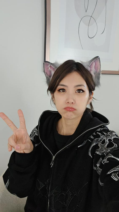 Cloud Grey Ears (Preorder)