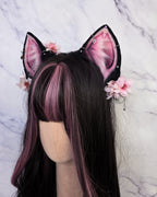 Black Sakura Ears (Preorder)