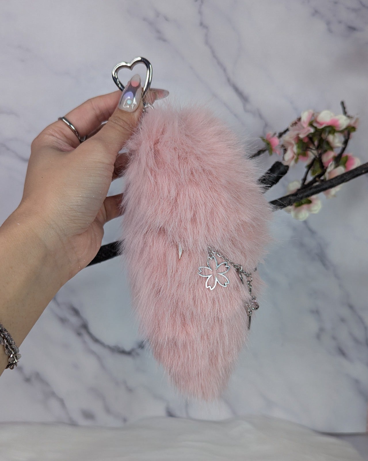 Kiki Sakura Keychain Tail (Preorder)