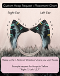 Custom Dark Luna Neon (UV) Ears (MTO)