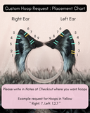 Black Tipped Shrine Kitsune Ears (MTO)