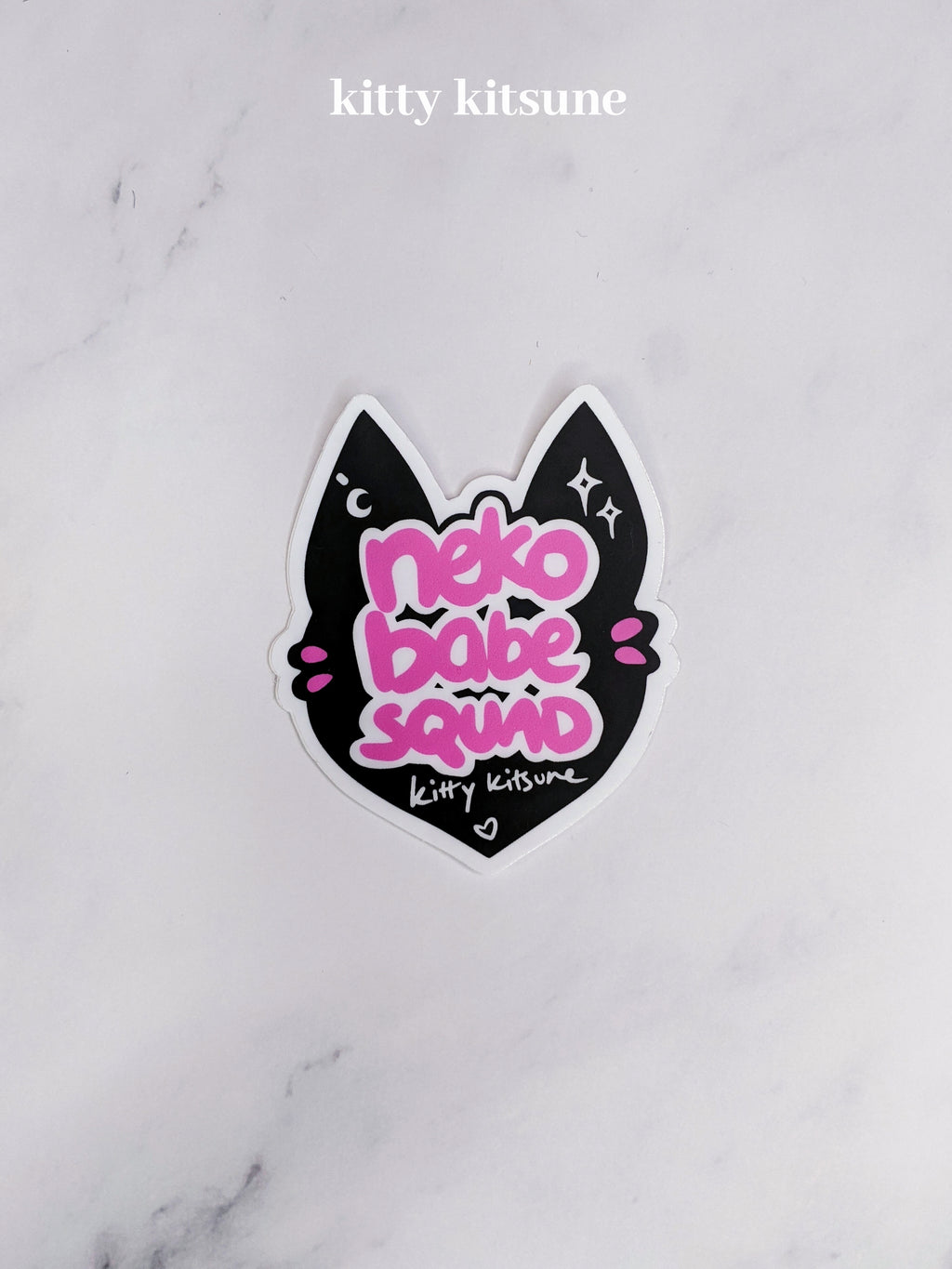 Neko Babe Squad Sticker
