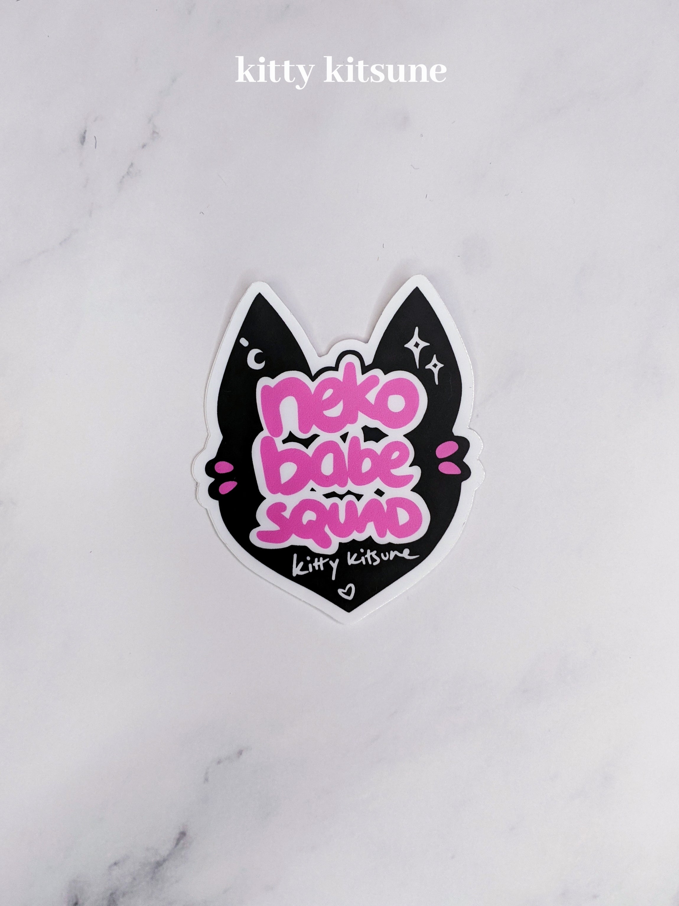 Neko Babe Squad Sticker