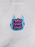 Neko Babe Squad Sticker